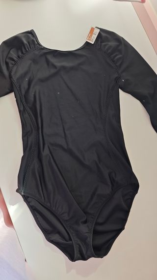 Maillot manga larga Decathlon negro