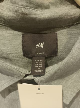 Camisa H&M Hombre Talla XL
