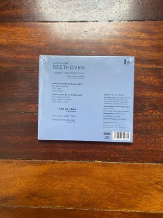 CD Beethoven Conciertos Piano 3 & 4