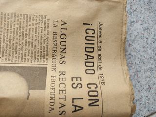 Colección de periódicos antiguos (H. De Aragón)