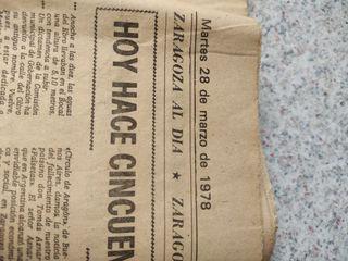 Colección de periódicos antiguos (H. De Aragón)