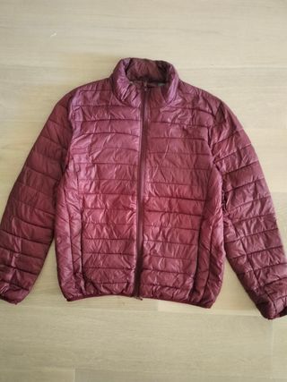 Piumino leggero bordeaux