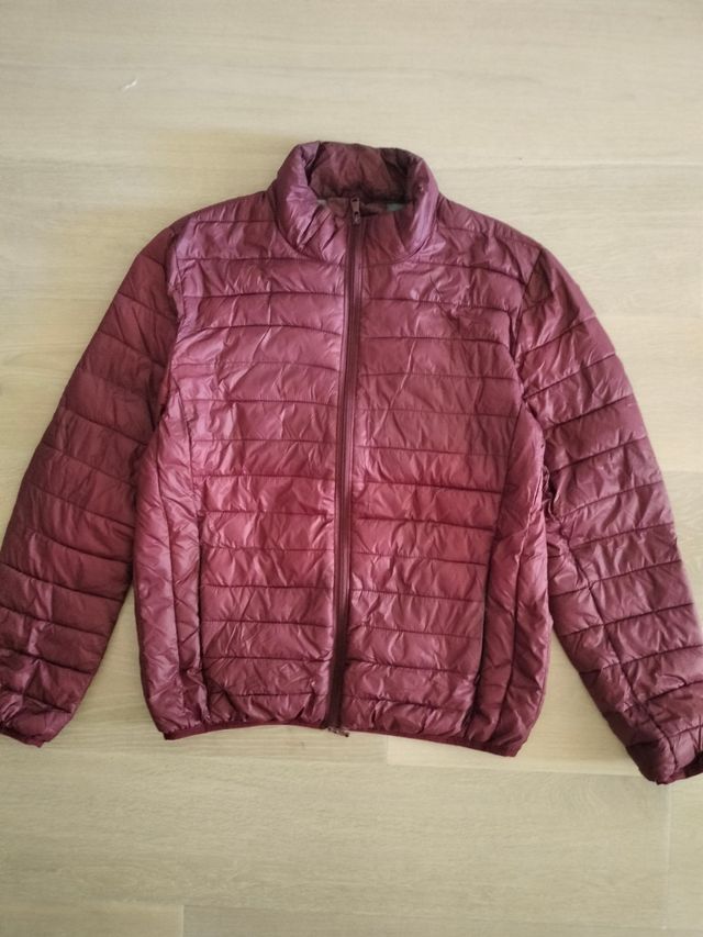 Piumino leggero bordeaux