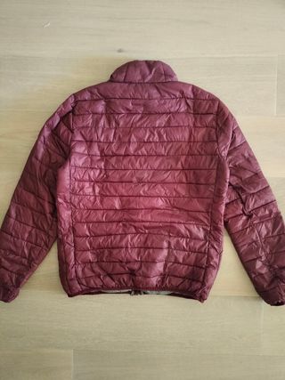 Piumino leggero bordeaux