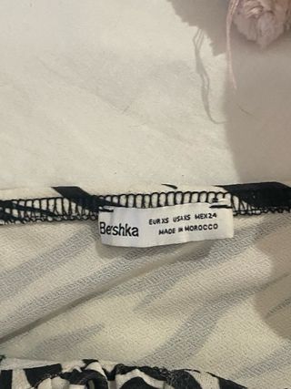 Top de tirantes con estampado cebra