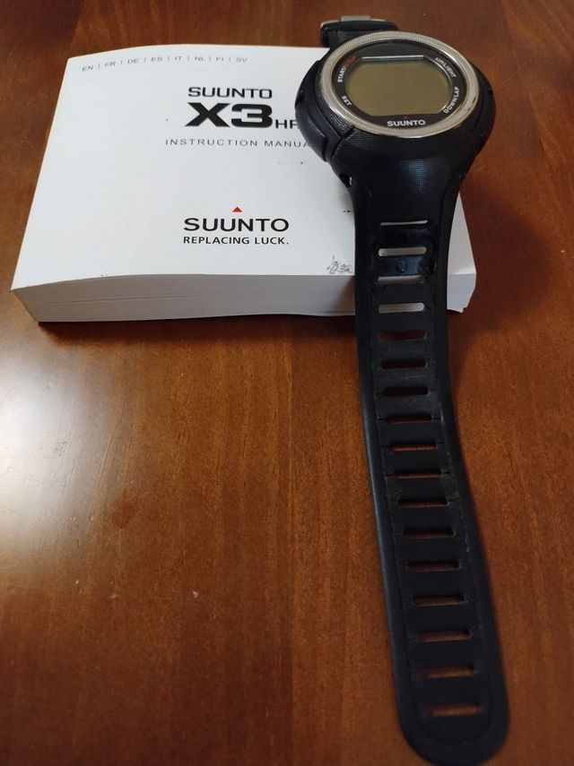 Suunto X3HR Negro - Sin Pila