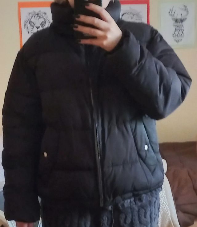 Plumas Pull&Bear Negro