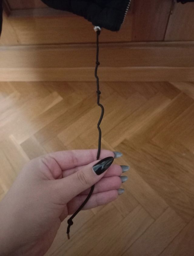 Plumas Pull&Bear Negro