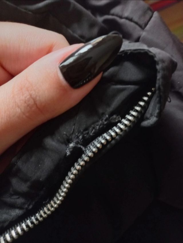 Plumas Pull&Bear Negro