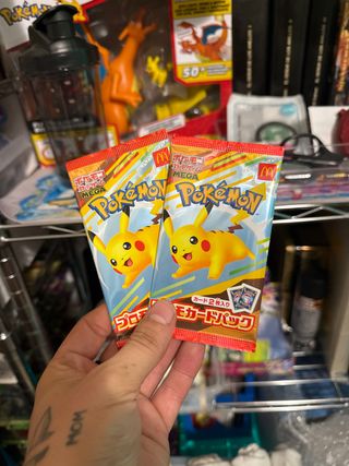 2 Pikachu McDonald's Pokémon Cards