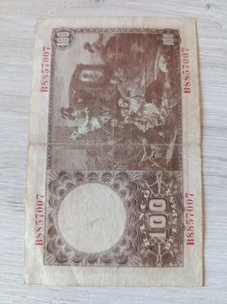 Oferton Billete 100 Pesetas 1948