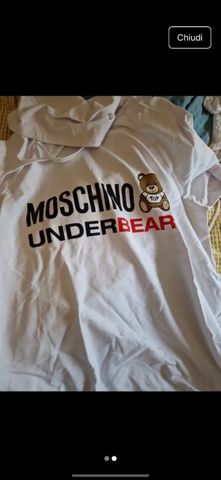 Vestito Moschino Bianco Donna