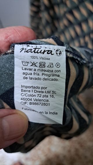 Conjunto Blusa y Falda pantalón Largo Estampada