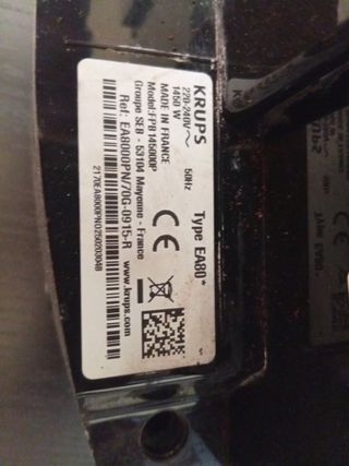 Despiece Cafetera Krups EA80