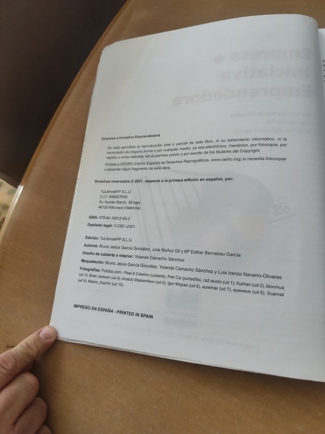 EMPRESA E INICIATIVA EMPRENDEDORA