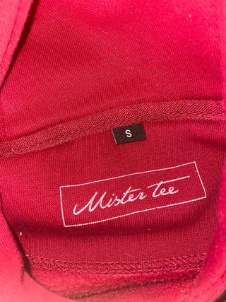 Sudadera Roja con Estampado