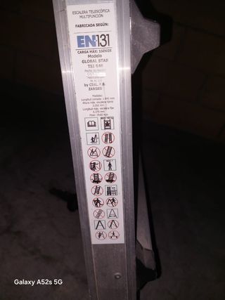 Escalera de aluminio Zarges