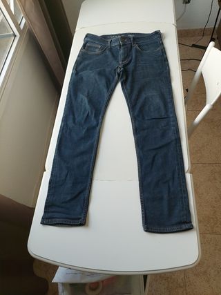 Pantalones vaqueros slim azules