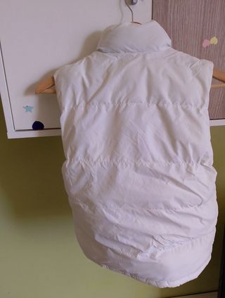 Chaleco blanco chica Peak brand  talla 8 teen