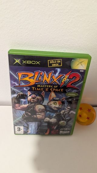 Blinx 2 Masters of Time & Space Xbox
Pal España.
