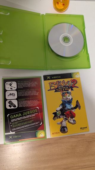 Blinx 2 Masters of Time & Space Xbox
Pal España.
