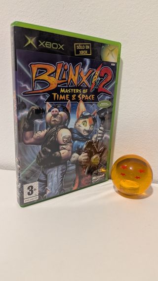 Blinx 2 Masters of Time & Space Xbox
Pal España.
