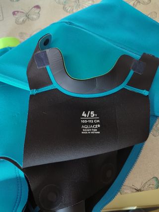 Traje de neopreno Nabaiji para niño.