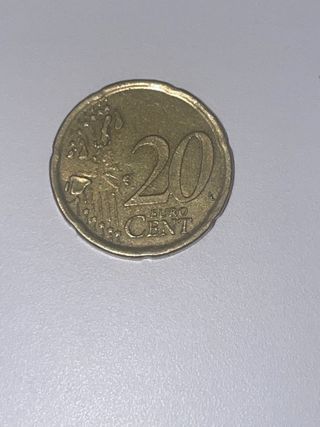 Moneda 20 Céntimos España 1999