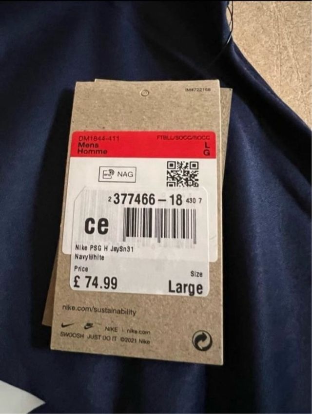 Camiseta Neymar PSG firmada + sello Beckett Witnes