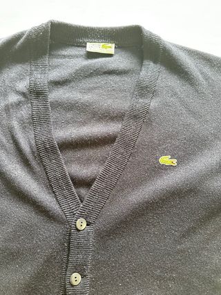 Jersey Lacoste, azul marino talla L