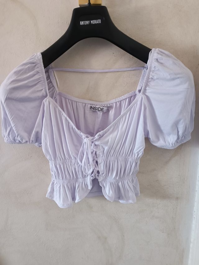 Camiseta INSIDE Talla Única Lila