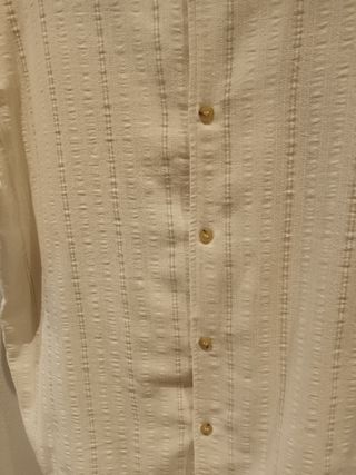Camisa Pull&Bear Beige Talla XL