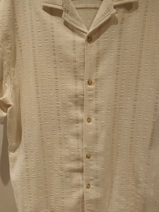 Camisa Pull&Bear Beige Talla XL