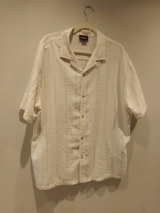 Camisa Pull&Bear Beige Talla XL