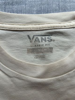 Camiseta Vans Beige Talla M