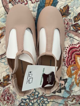 Zapatos niña vestir rosa talla 34