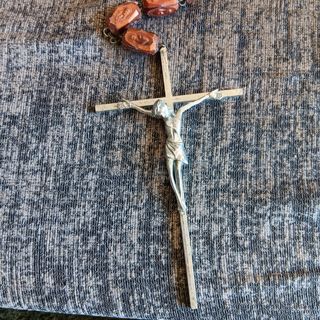 Rosario de madera para procesión o pared
