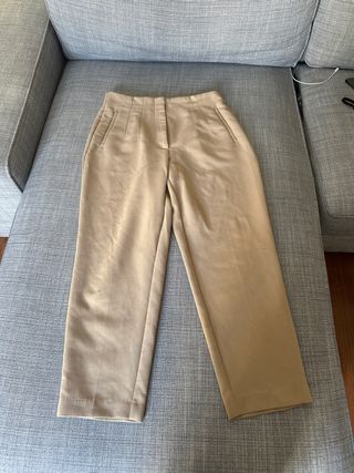 Pantalones Zara Beige