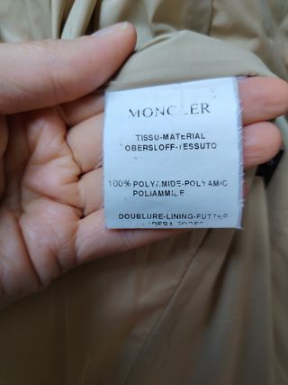 Piumino Moncler Beige