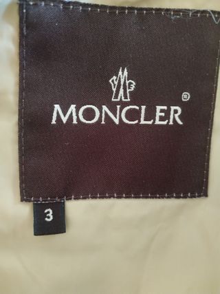 Piumino Moncler Beige