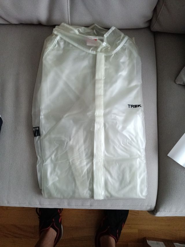 Chubasquero Trek Ciclismo Transparente