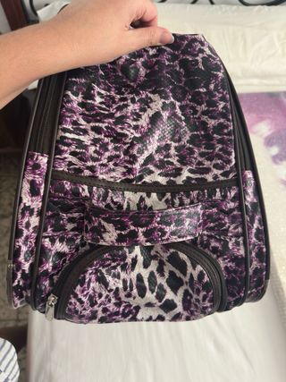 Maleta de viaje con estampado animal troley 