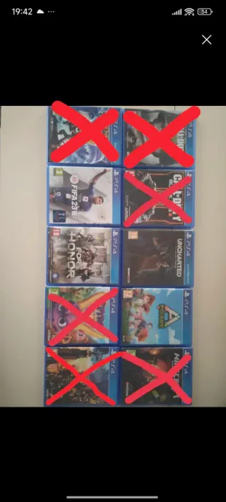 Lote de 10 Juegos PS4