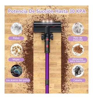 Aspirador sin Cable 380W 30000Pa