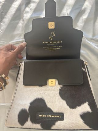 Cartera Mario Hernández Piel Vaca