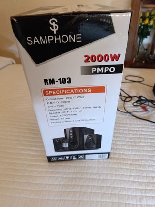 Altavoz Samphone Stereo para TV