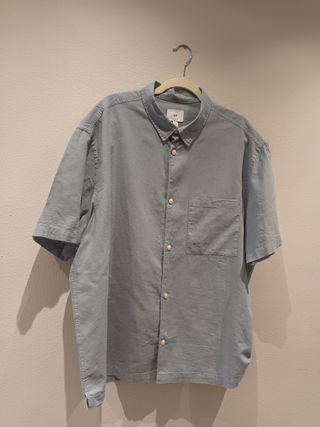 Camisa H&M Azul Talla XL