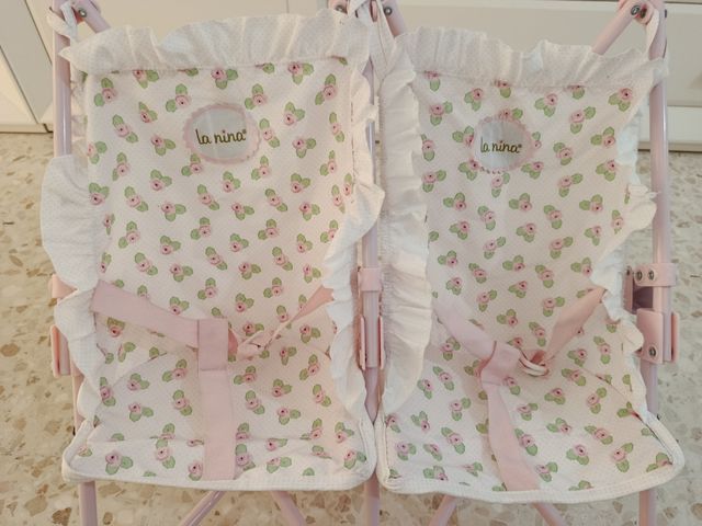 Silla Gemelar Muñeca La Nina