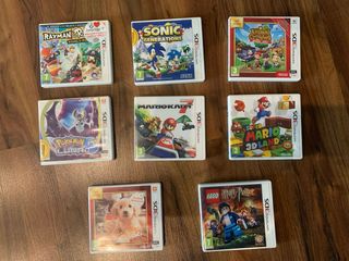 Pack 7 Juegos Nintendo 2DS 3DS

