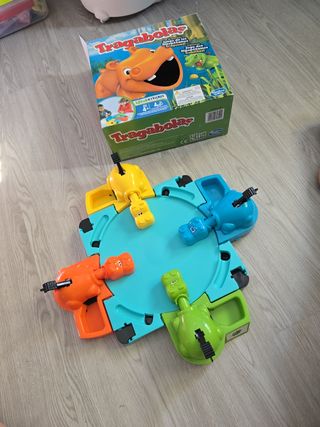 Juego de mesa Tragabolas Hasbro incompleto
